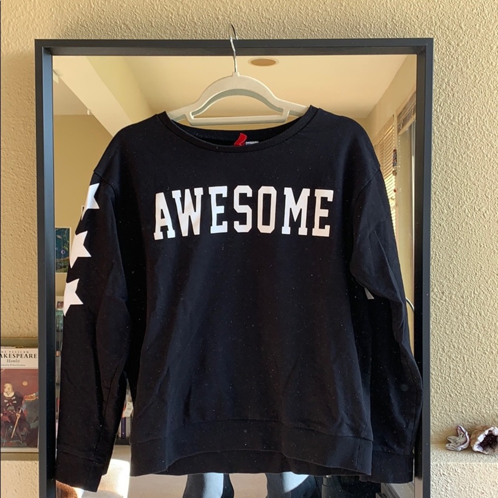 Black sweater
